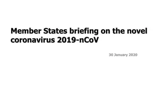 Global Update on Novel Coronavirus Outbreak - January 2020