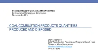 Beneficial Reuse of Coal Ash Ad Hoc Committee Report