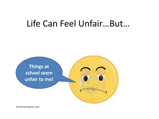 Dealing with Unfairness in School: Finding Solutions and Coping Strategies