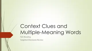 Understanding Context Clues for Effective Reading Comprehension