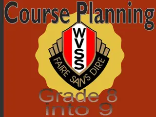 Grade 9 Course Planning Overview