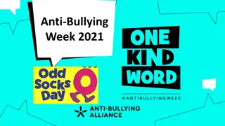 Anti-Bullying Week 2021: One Kind Word Campaign