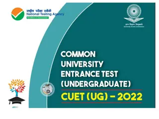 Important Dates and Information for CUET (UG) 2022