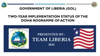 Progress and Challenges in Implementing the Doha Programme of Action in Liberia