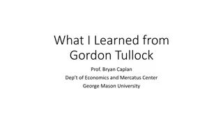 Lessons from Gordon Tullock: A Legacy of Iconoclasm