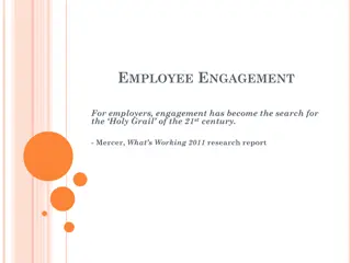 Employee Engagement in the 21st Century