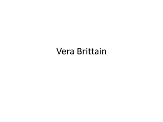 Vera Brittain: Insights into Women, War, and Middle-Class Family Life