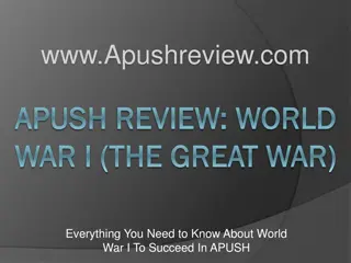 APUSH Review: World War I - Everything You Need to Know