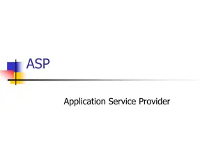 ASP (Application Service Provider) in Today's Business Environment