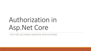 Authorization in Modern Applications