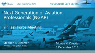 Next Generation of Aviation Professionals (NGAP) Task Force Meeting Overview