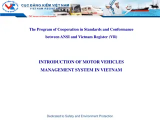 Introduction of Motor Vehicles Management System in Vietnam