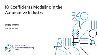 Technological Shifts in the Automotive Industry: A Modeling Approach by Sergey Milyakin