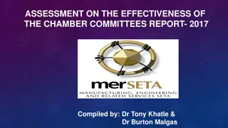 Assessment of Chamber Committees' Effectiveness Report 2017