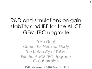 R&D and Simulations on Gain Stability and IBF for ALICE GEM-TPC Upgrade