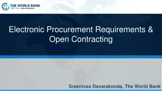 Guidelines for Electronic Procurement and Open Contracting in MDB Operations