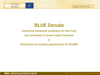 Enhancing Eco-Innovation in Waste Water Treatment - LIFE+ Proposal Budapest