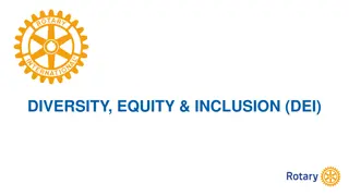 Rotary's Commitment to Diversity, Equity & Inclusion (DEI)