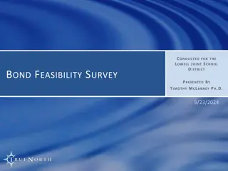 Lowell Joint School District Bond Feasibility Survey Findings