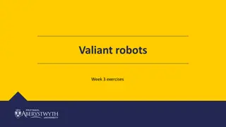 Valiant Robots TinkerCAD Programming Challenges