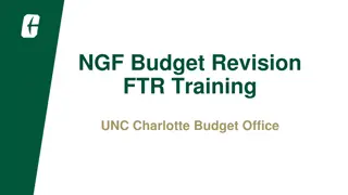 Enhancing Non-General Fund Budget Management at UNC Charlotte