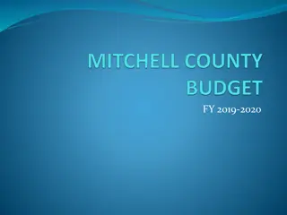 County Budget Overview for FY 2019-2020