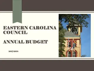 Eastern Carolina Council Annual Budget 2017-2018 Overview