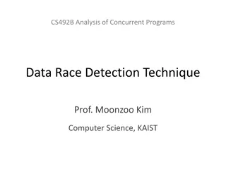 Data Race in Concurrent Programs