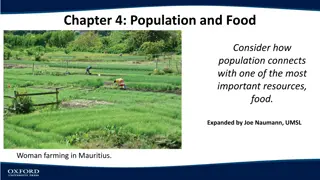 Population, Food, and Agriculture: A Historical Perspective