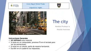 Vocabulary Building in The City with Professor Nicolás Inostroza