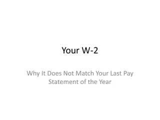 Understanding W-2 Discrepancies and Pay Statement Variances