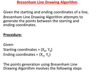 Bresenham Line Drawing Algorithm Explained with Examples