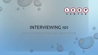 Mastering the Art of Interviewing: Showcase Your Best Self & Secure the Job