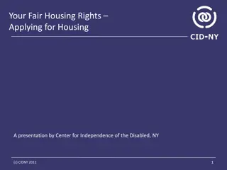 Understanding Your Fair Housing Rights When Applying for Housing