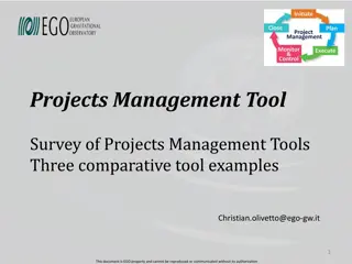 Projects Management Tools Overview and Comparison