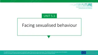 Addressing Sexualised Behaviors in Schools