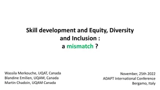 Advancing Equity, Diversity, and Inclusion in Skill Development