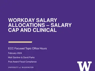 Cap Calculation and Salary Allocation in Workday