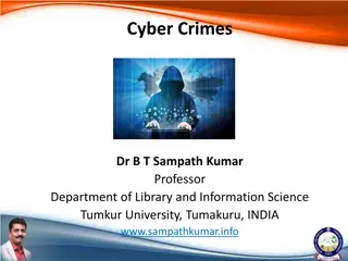 Cyber Crimes and Their Impact in India