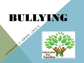 Understanding Bullying and Its Impact