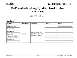 Enhancing Data Integrity in IEEE 802.11 Networks