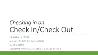 Comprehensive Overview of Check-In/Check-Out Intervention for Behavioral Support in Schools