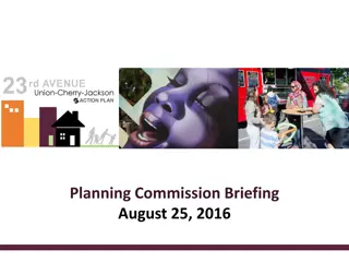 Community Revitalization Project Briefing - August 25, 2016