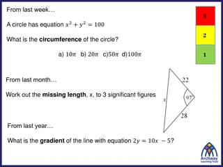 Geometric Exploration Activities for Angles and Circles