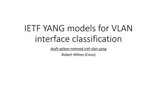 VLAN Interface Classification in IETF YANG Models