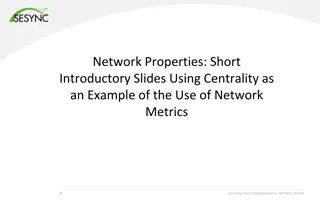 Network Metrics Through Centrality Analysis