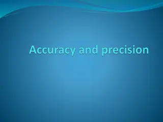 Accuracy, Precision, and Error in Scientific Measurement