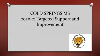 School Performance and Improvement Insights at Cold Springs MS