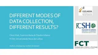 Different Modes of Data Collection: Impact on Alcohol and Drug Consumption Indicators