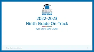 Ninth Grade On-Track Data Collection for Graduation